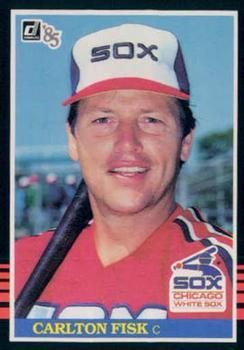 #208 Carlton Fisk - Chicago White Sox - 1985 Donruss Baseball