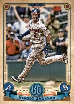 #208 Dansby Swanson - Atlanta Braves - 2019 Topps Gypsy Queen Baseball