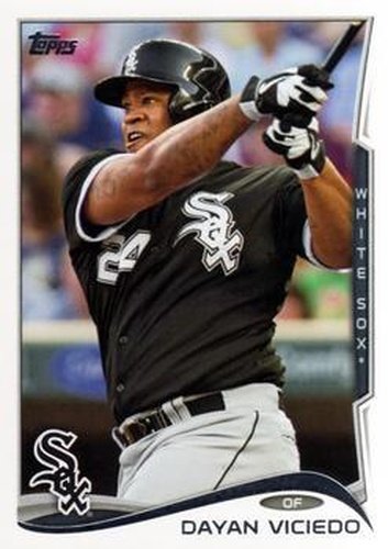 #208 Dayan Viciedo - Chicago White Sox - 2014 Topps Baseball