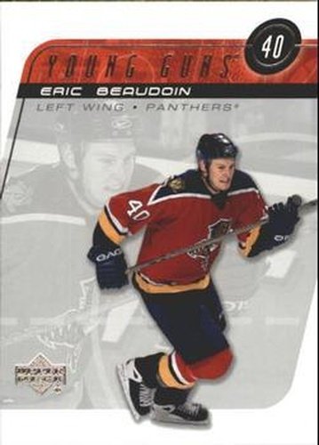 #208 Eric Beaudoin - Florida Panthers - 2002-03 Upper Deck Hockey