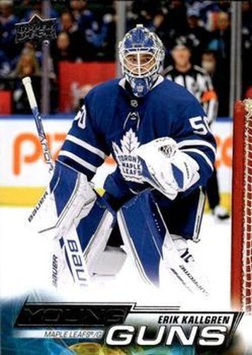 #208 Erik Kallgren - Toronto Maple Leafs - 2022-23 Upper Deck Hockey