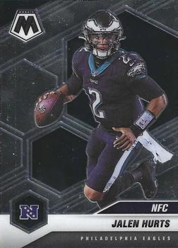 #208 Jalen Hurts - Philadelphia Eagles - 2021 Panini Mosaic Football