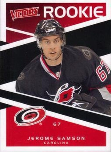 #208 Jerome Samson - Carolina Hurricanes - 2010-11 Upper Deck Victory Hockey