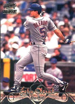 #208 John Olerud - New York Mets - 1998 Pacific Paramount Baseball