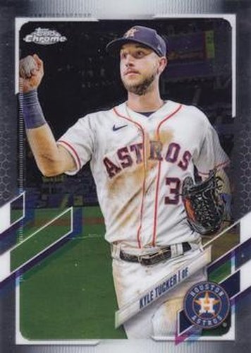 #208 Kyle Tucker - Houston Astros - 2021 Topps Chrome Baseball