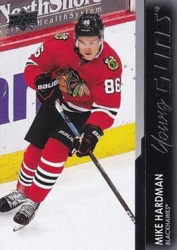 #208 Mike Hardman - Chicago Blackhawks - 2021-22 Upper Deck Hockey