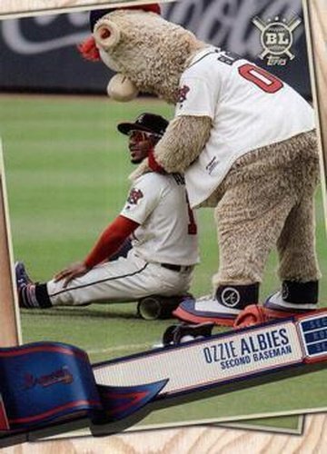 #208 Ozzie Albies - Atlanta Braves - 2019 Topps Big League Baseball