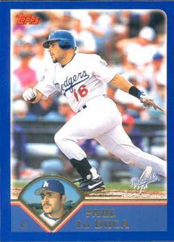 #208 Paul Lo Duca - Los Angeles Dodgers - 2003 Topps Baseball