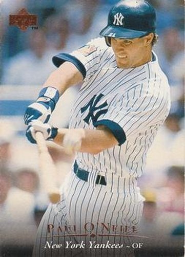 #208 Paul O'Neill - New York Yankees - 1995 Upper Deck Baseball