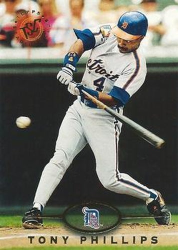 #208 Tony Phillips - Detroit Tigers - 1995 Stadium Club Baseball