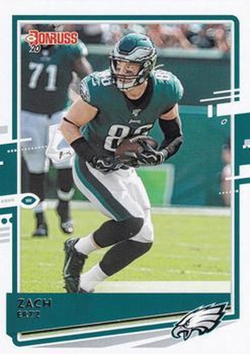 #208 Zach Ertz - Philadelphia Eagles - 2020 Donruss Football