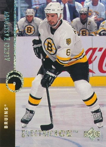 #208 Alexei Kasatonov - Boston Bruins - 1994-95 Upper Deck Hockey - Electric Ice