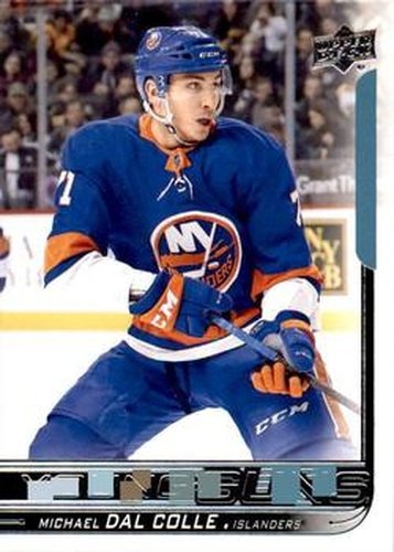 #208 Michael Dal Colle - New York Islanders - 2018-19 Upper Deck Hockey