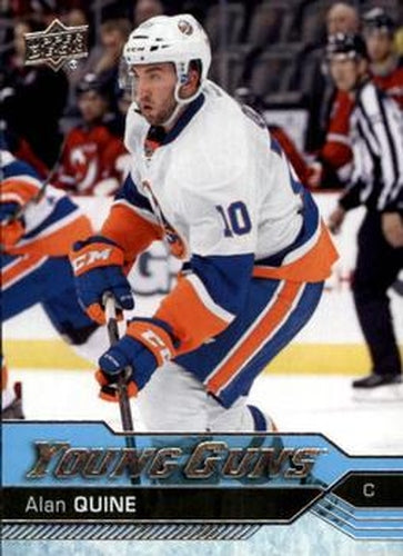#208 Alan Quine - New York Islanders - 2016-17 Upper Deck Hockey