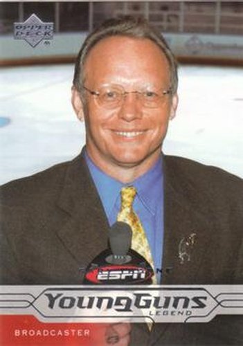 #208 Gary Thorne - 2004-05 Upper Deck Hockey
