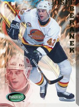 #208 Josef Beranek - Vancouver Canucks - 1995-96 Parkhurst International Hockey