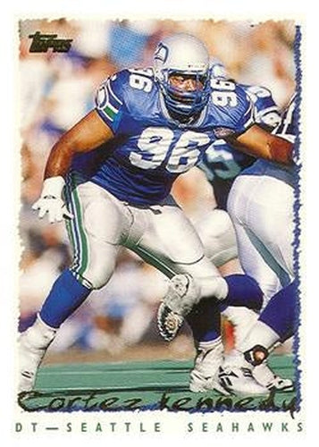 #208 Cortez Kennedy - Seattle Seahawks - 1995 Topps Football