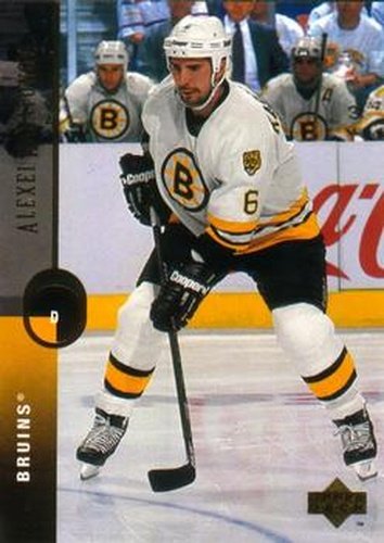 #208 Alexei Kasatonov - Boston Bruins - 1994-95 Upper Deck Hockey