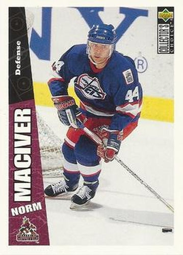 #208 Norm MacIver - Phoenix Coyotes - 1996-97 Collector's Choice Hockey