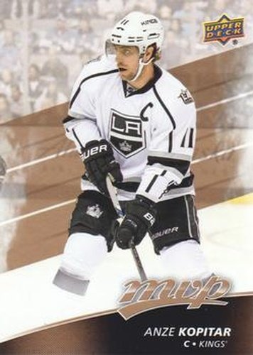 #208 Anze Kopitar - Los Angeles Kings - 2017-18 Upper Deck MVP Hockey