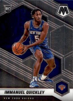 #208b Immanuel Quickley - New York Knicks - 2020-21 Panini Mosaic Basketball