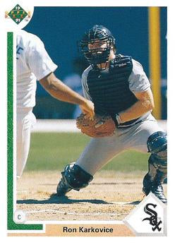 #209 Ron Karkovice - Chicago White Sox - 1991 Upper Deck Baseball