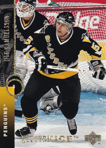 #209 Ulf Samuelsson - Pittsburgh Penguins - 1994-95 Upper Deck Hockey - Electric Ice