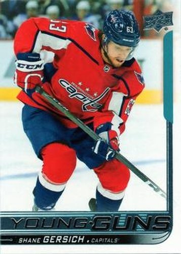 #209 Shane Gersich - Washington Capitals - 2018-19 Upper Deck Hockey