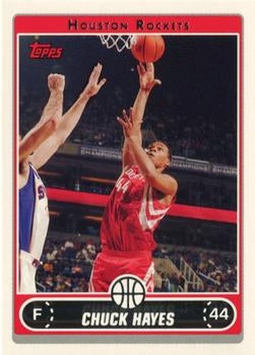 #209 Chuck Hayes - Houston Rockets - 2006-07 Topps Basketball