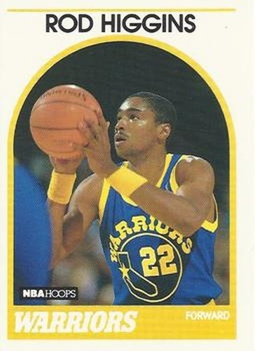 #209 Rod Higgins - Golden State Warriors - 1989-90 Hoops Basketball