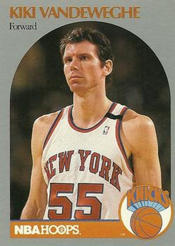 #209 Kiki Vandeweghe - New York Knicks - 1990-91 Hoops Basketball