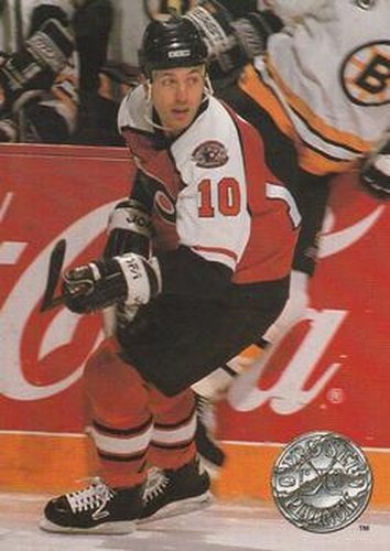 #209 Dan Quinn - Philadelphia Flyers - 1991-92 Pro Set Platinum Hockey