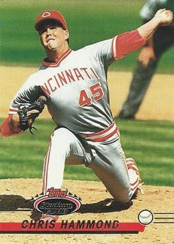 #209 Chris Hammond - Cincinnati Reds - 1993 Stadium Club Baseball