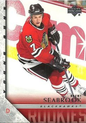#209 Brent Seabrook - Chicago Blackhawks - 2005-06 Upper Deck Hockey