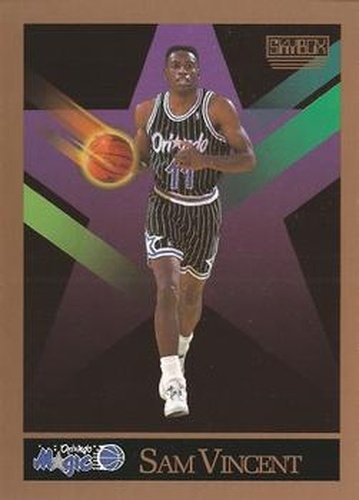 #209 Sam Vincent - Orlando Magic - 1990-91 SkyBox Basketball
