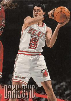 #209 Sasha Danilovic - Miami Heat - 1996-97 Fleer Basketball
