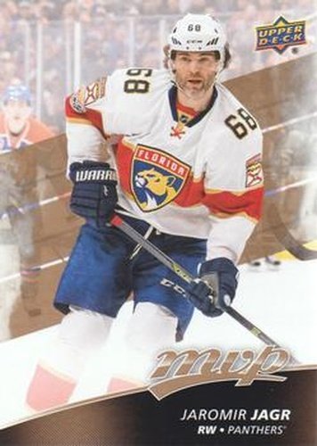 #209 Jaromir Jagr - Florida Panthers - 2017-18 Upper Deck MVP Hockey