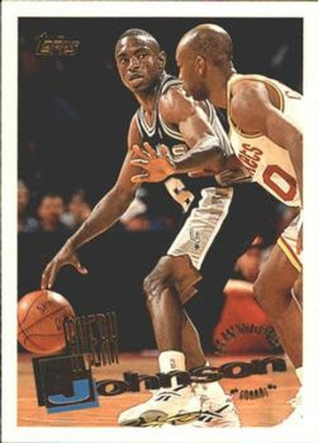 #209 Avery Johnson - San Antonio Spurs - 1995-96 Topps Basketball