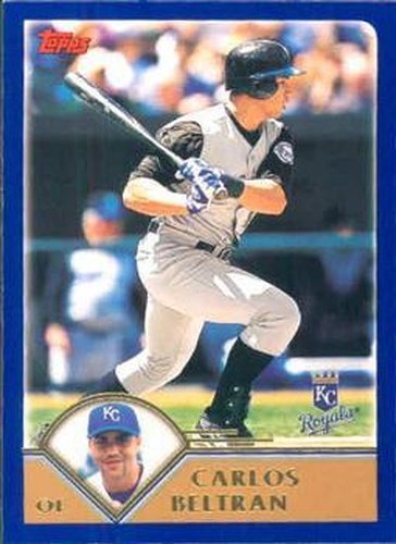 #209 Carlos Beltran - Kansas City Royals - 2003 Topps Baseball