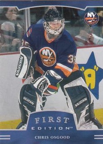#209 Chris Osgood - New York Islanders - 2002-03 Be a Player First Edition Hockey