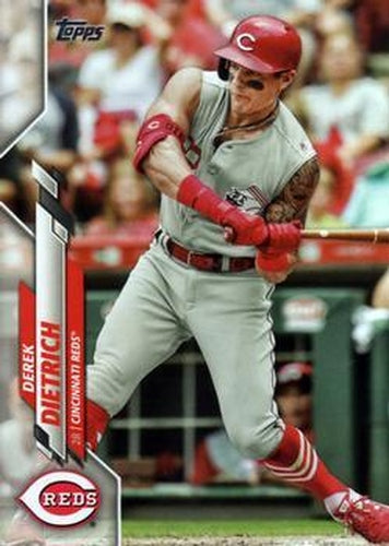 #209 Derek Dietrich - Cincinnati Reds - 2020 Topps Baseball