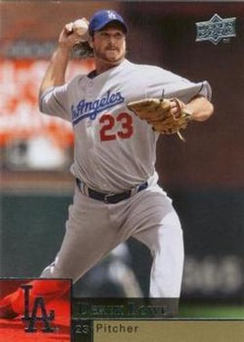 #209 Derek Lowe - Los Angeles Dodgers - 2009 Upper Deck Baseball