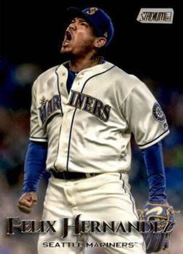 #209 Felix Hernandez - Seattle Mariners - 2019 Stadium Club Baseball