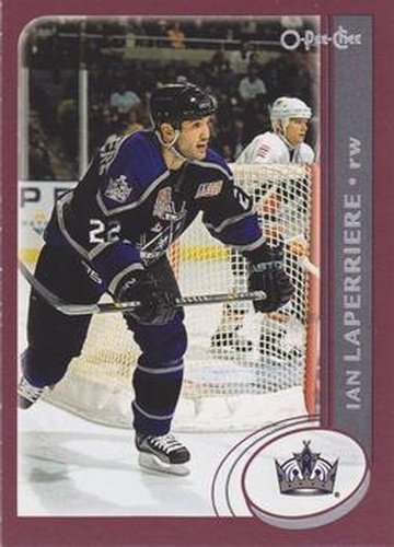 #209 Ian Laperriere - Los Angeles Kings - 2002-03 O-Pee-Chee Hockey