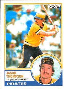 #209 Jason Thompson - Pittsburgh Pirates - 1983 O-Pee-Chee Baseball