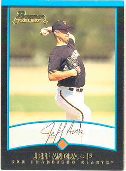 #209 Jeff Andra - San Francisco Giants - 2001 Bowman Baseball
