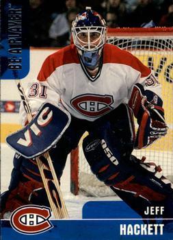 #209 Jeff Hackett - Montreal Canadiens - 1999-00 Be a Player Memorabilia Hockey