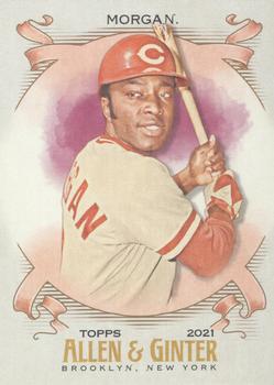 #209 Joe Morgan - Cincinnati Reds - 2021 Topps Allen & Ginter Baseball