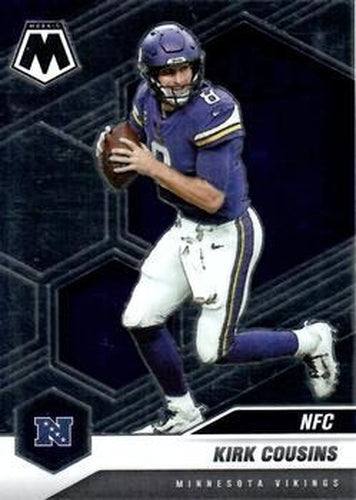 #209 Kirk Cousins - Minnesota Vikings - 2021 Panini Mosaic Football