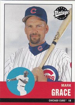 #209 Mark Grace - Chicago Cubs - 2001 Upper Deck Vintage Baseball